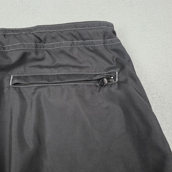 VINTAGE Gap Pants Womens Large Black Pink Baggy Paratrooper Wide Leg Floral 90s - Picture 11 of 16